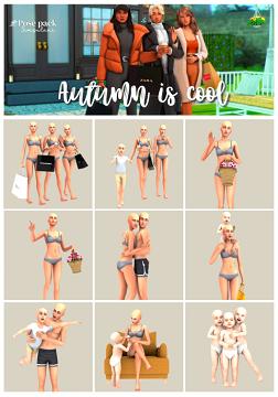 #159 Pose Pack Autumne is cool