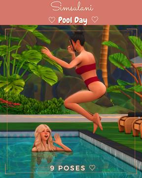 #95 Pose Pack POOL DAY