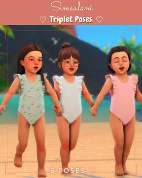 88. Triplet Poses pack