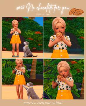 #67 Poses Pack "No chocolate for you" ??