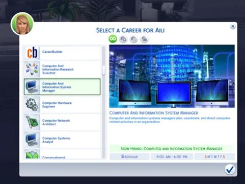 Computer And Information System Manager (No Promotion)