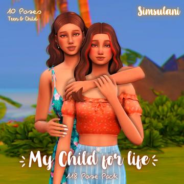 #118 Pose Pack "My child for life"