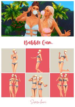 #230 Pose Pack - Bubble Gum