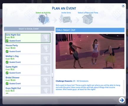 Girls Night Out Event