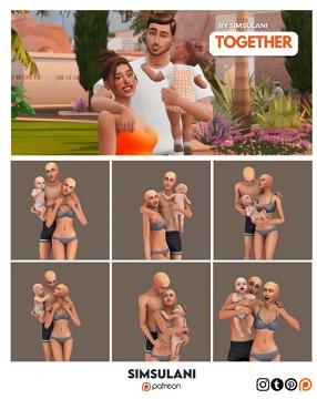 #356 Pose Pack | Together  