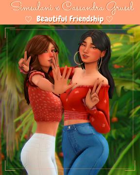 SIMSULANI x CASSANDRA GRUSEL