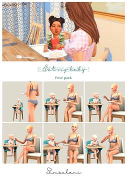#196 Pose Pack - Eat my baby !