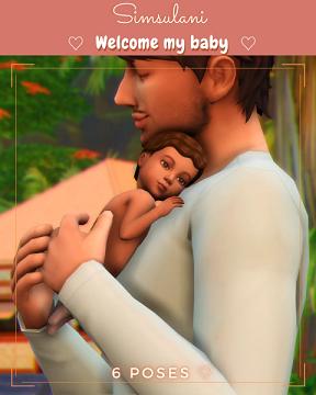 #96 Poses Pack Welcome my baby
