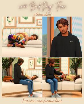 #73 Poses Pack "Bad Day"