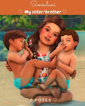 #94 Pose Pack : My Sister/Brother