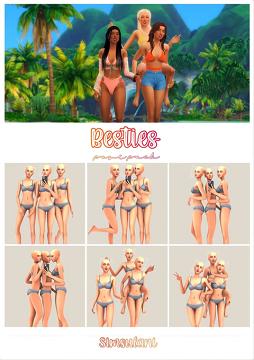 #204 Pose Pack - Besties