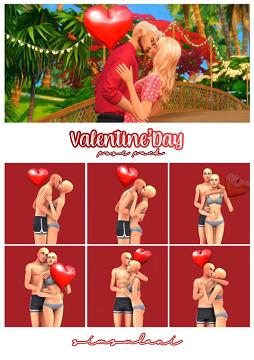 #205 Pose Pack - Valentine's Day