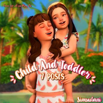 #102 Poses Pack Child & Toddler