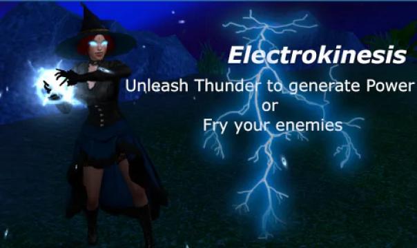 New Spell: Electrokinesis