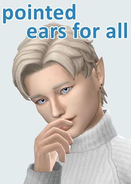 pointy ears for all (infants included)