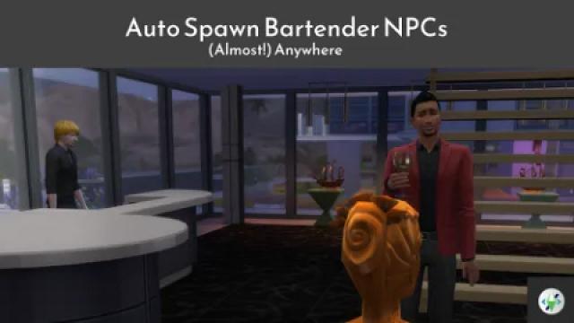 Make Multifunctional Lots Project (pt.2): Auto-Spawn Bartenders