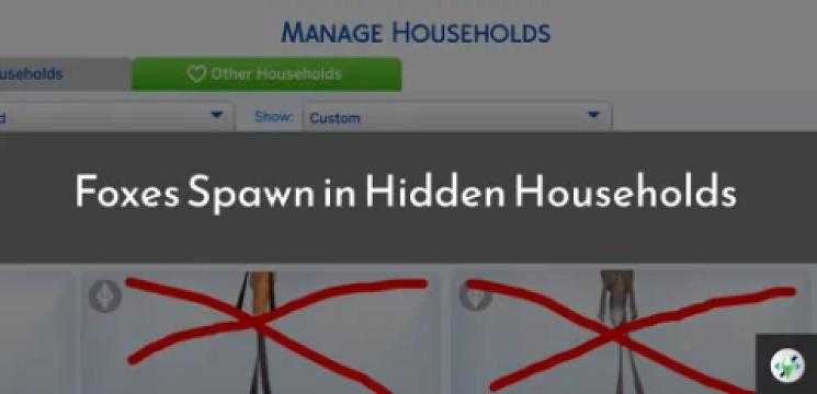 (Mutated) Foxes Spawn In Hidden Households
