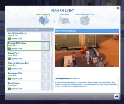 Backyard Barbeque Event