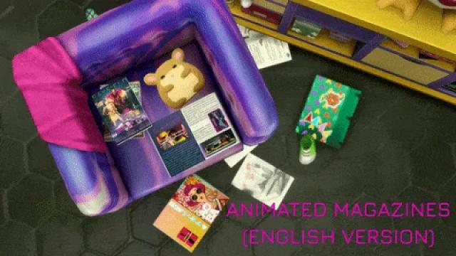 Animated Magazines and Stackable Closed Magazines - ENGLISH (decor)