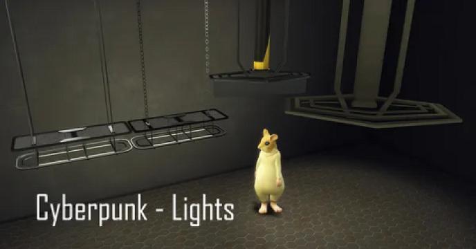 Cyberpunk 2077 Lights set
