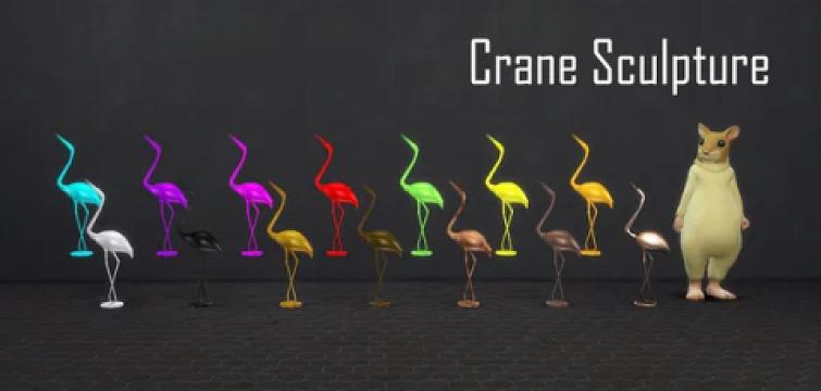 Crane Sculpture