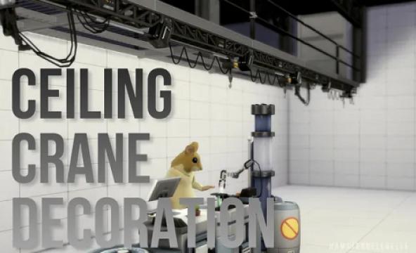 Ceiling Crane Decoration