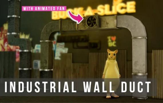 Industrial Wall Duct