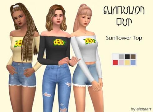 Sunflower Top