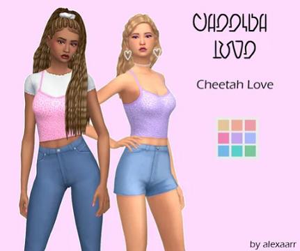 Cheetah Love Top