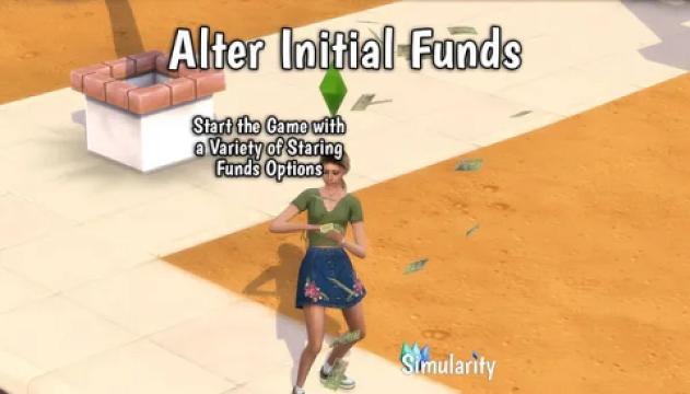 Alter Initial Funds Mod