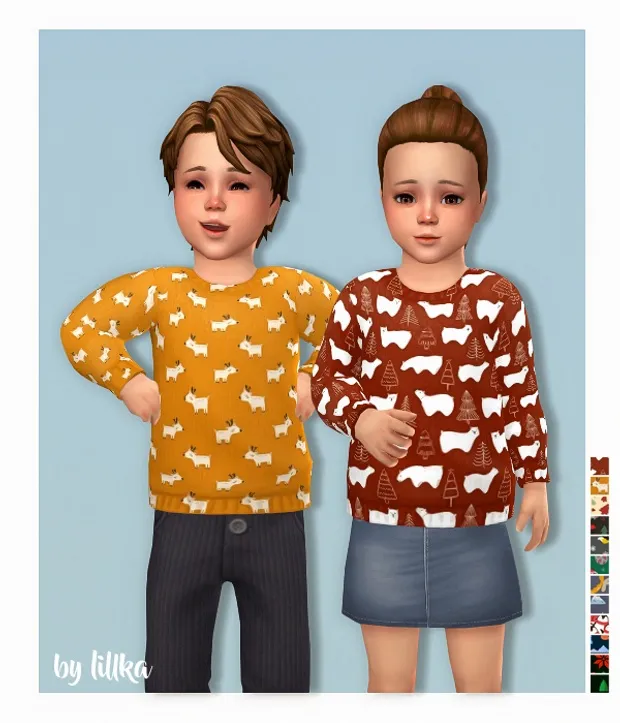 Lou Winter Sweater for Toddler 