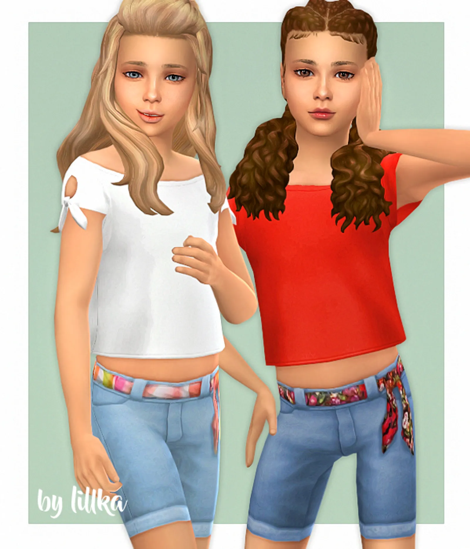 Bianca Shorts for Girls