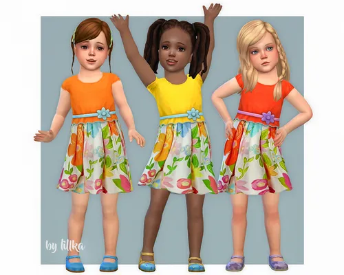 Claire Dress for Toddler Girls