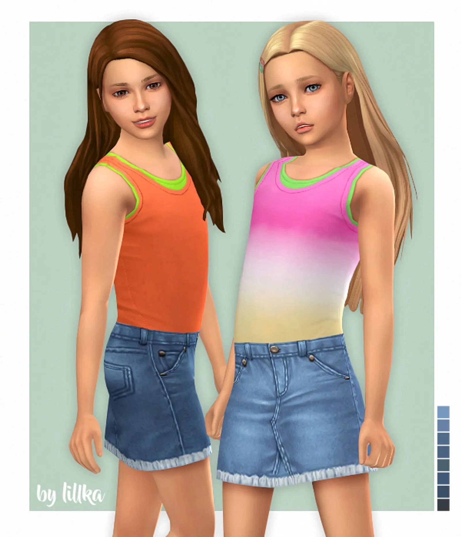 Olivia Skirt for Girls
