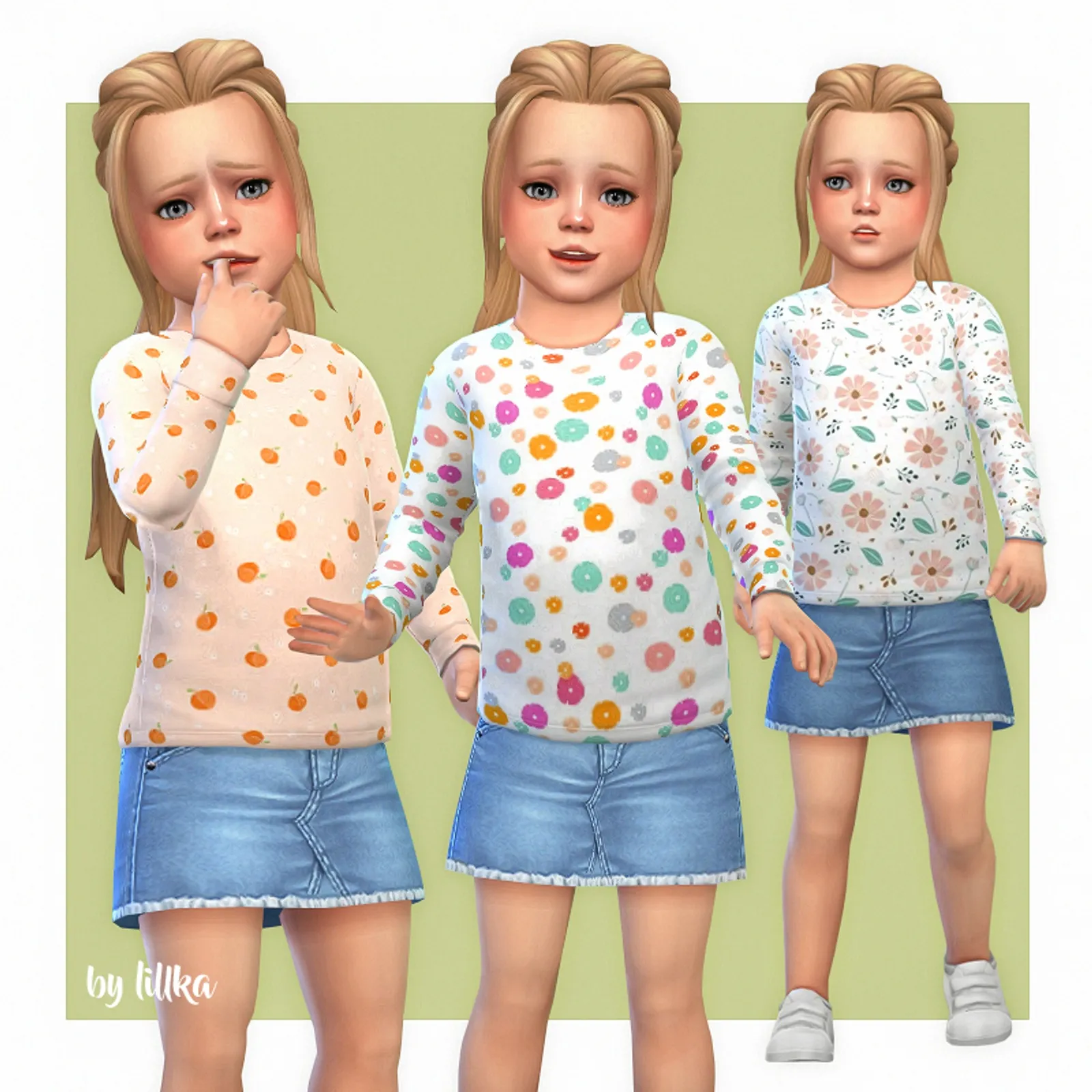 Springtime - Set for Toddler Girls