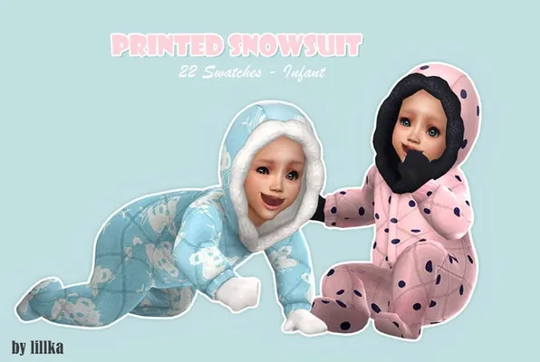 Printed Snowsuit