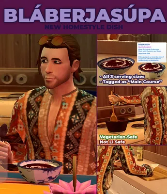 Blã¡Berjasãºpa - New Custom Recipe