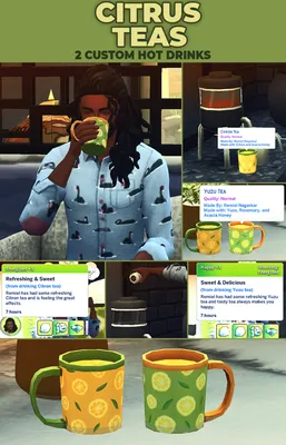 Citrus Teas - 2 New Custom Recipes