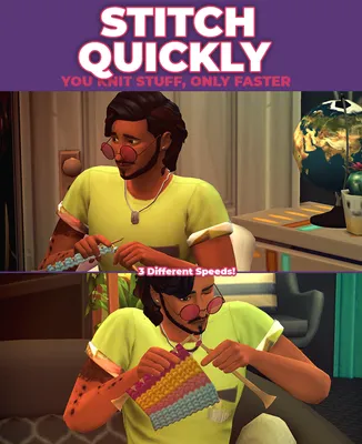 Knit Quickly - You Knit, But Faster Now