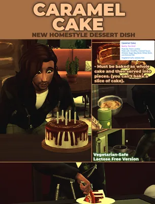 Caramel Cake - New Custom Recipe