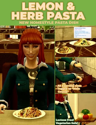 Lemon & Herb Pasta - New Custom Recipe