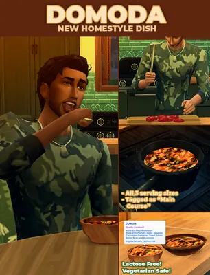 Domoda - New Custom Food Recipe