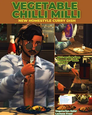 Vegetable Chilli Milli - New Custom Recipe