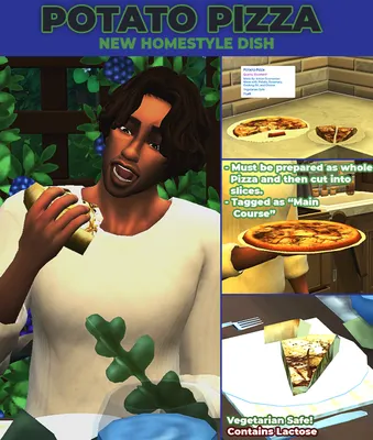 Potato Pizza - New Custom Recipe