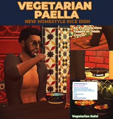 Vegetarian Paella - New Custom Recipe