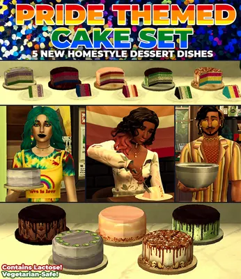 Pride Cakes 2022 - 5 New Custom Recipes