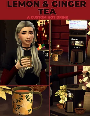 Lemon & Ginger Tea - New Custom Recipe