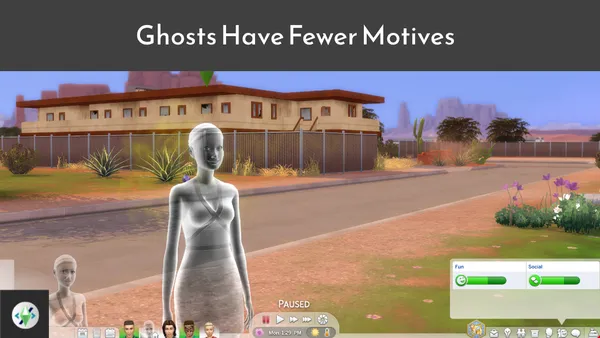Ghosts Have Fewer Motives