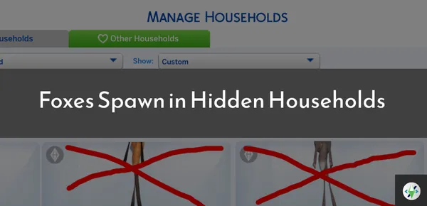 CoL Foxes Spawn in Hidden Households