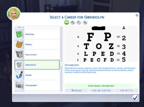 Optometrist (No Promotion)